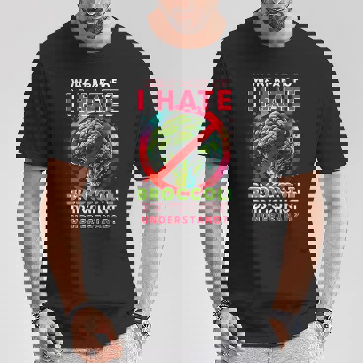 ブロッコリー嫌い Tシャツ 面白い贈り物