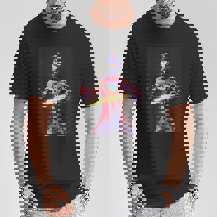 ブロマイドシリーズ ウルトラマンメビウス メビウスブレイブ Tシャツ 面白い贈り物