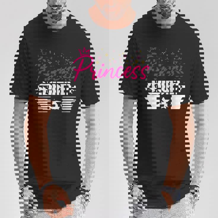 プリンセスセキュリティ面白いグラフィックハロウィーン Tシャツ 面白い贈り物