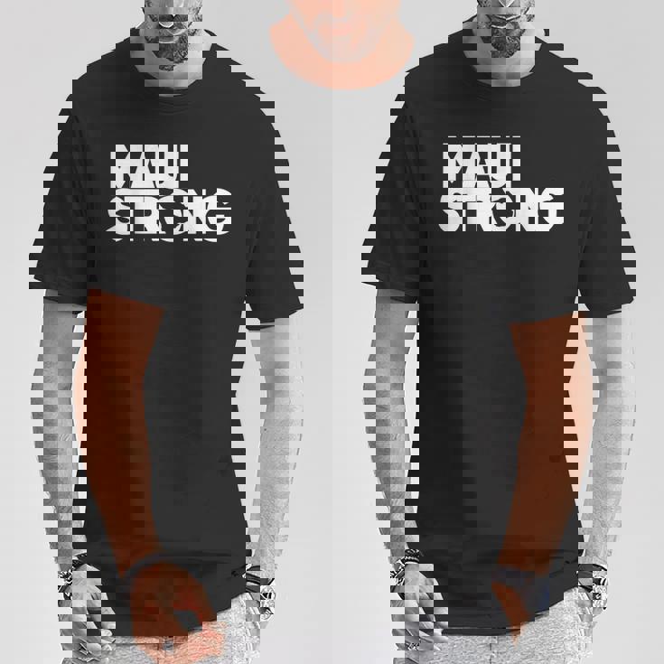 プレイ・フォー・マウイハワイ・ストロング Tシャツ 面白い贈り物