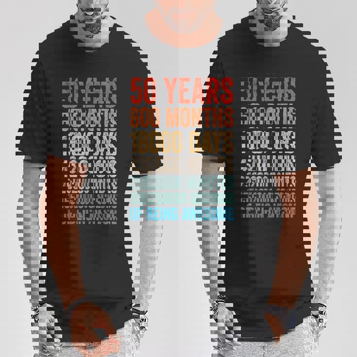 プレゼント 50歳 誕生日 ビンテージ 50年 レトロ Tシャツ 面白い贈り物