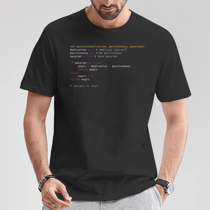 プログラミングシンタックス パイソンコード コンピューター ギーク コーディングギフト Tシャツ 面白い贈り物