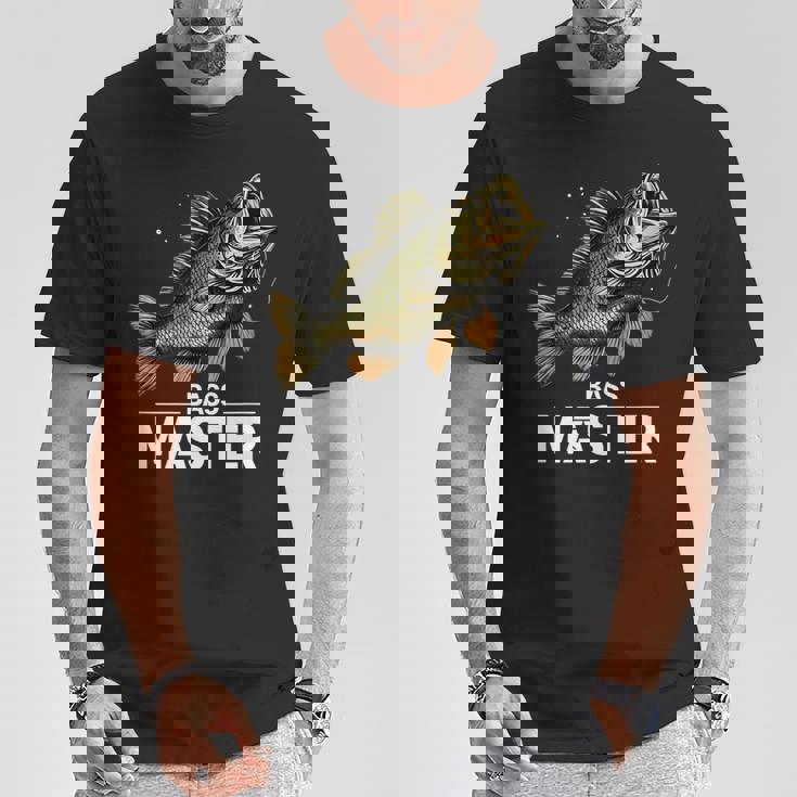 ベイトキャスター フィッシャーマン バスマスター ブラックバス釣り Tシャツ 面白い贈り物