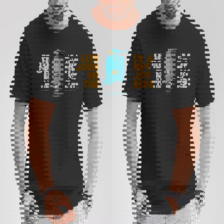 ベスパ-ライフ・イズ・ア・ジャーニー Tシャツ 面白い贈り物