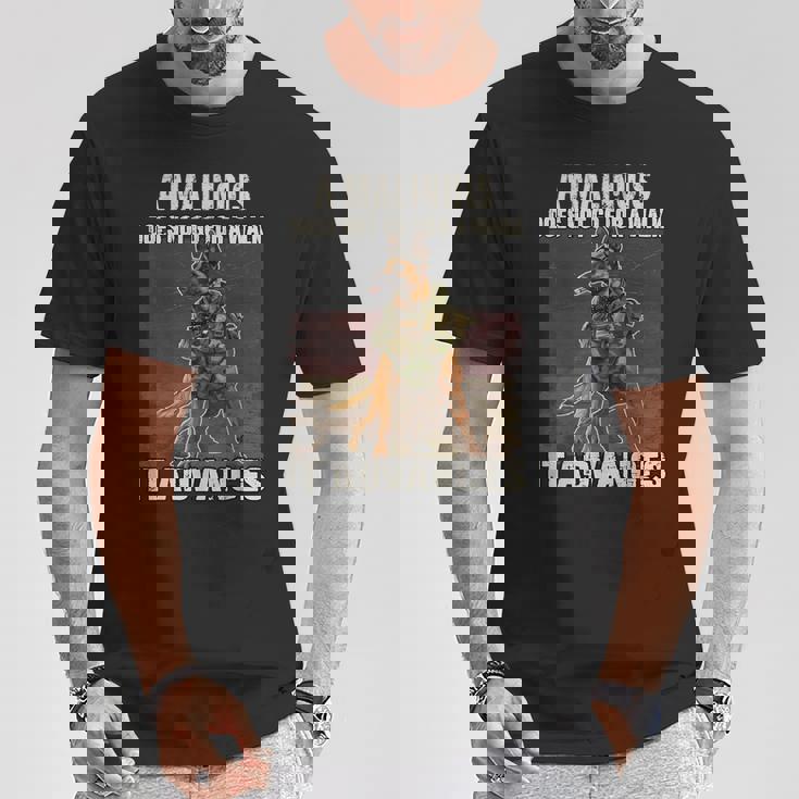 ベルジアン・シェパード・ドッグt（愛人と主人のマリノア用） Tシャツ 面白い贈り物