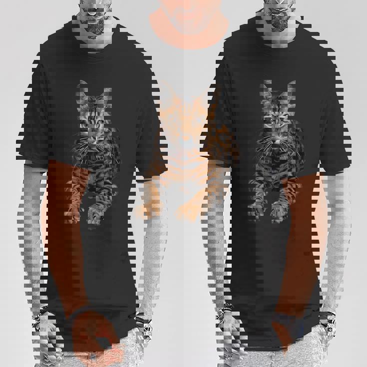 ベンガル猫 Tシャツ 面白い贈り物