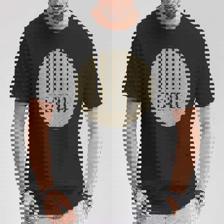 ベースギタリストベースプレーヤー Eadg 4弦 ベージュ アンティーク調 Tシャツ 面白い贈り物