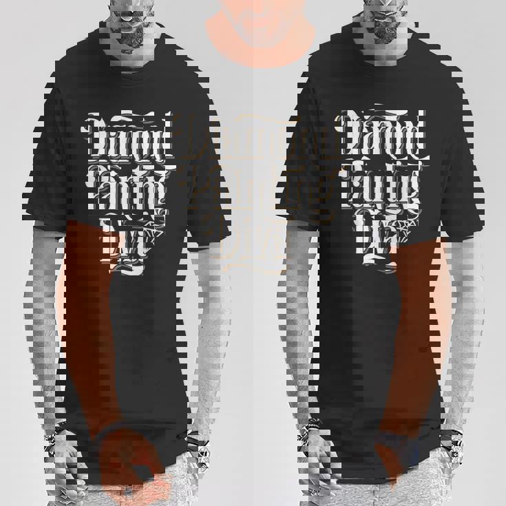 ペインティング ダイヤモンド 絵画 アート Tシャツ 面白い贈り物