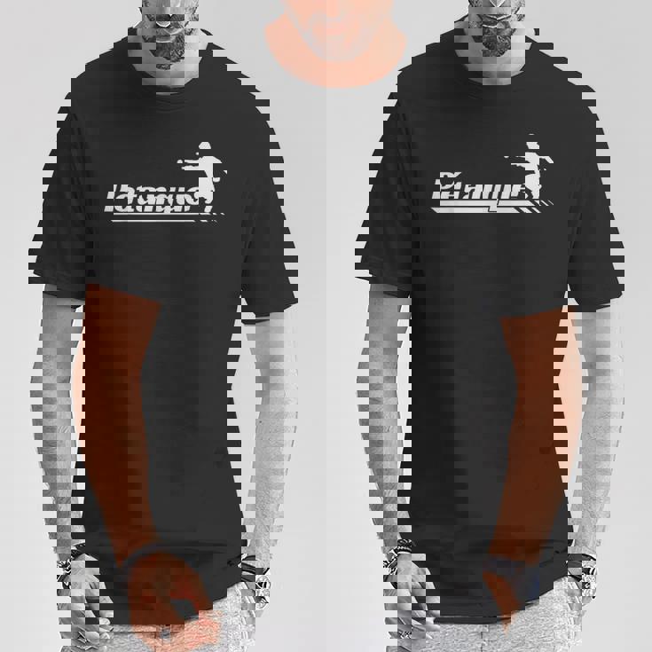 ペタンクプレイヤー ブール ボッチャ・ボッチェ・ペタンク Tシャツ 面白い贈り物