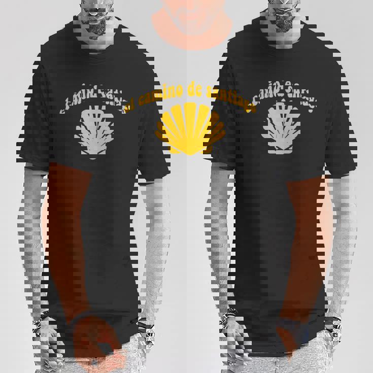 ホタテ貝 カミノ デ サンティアゴ Tシャツ 面白い贈り物