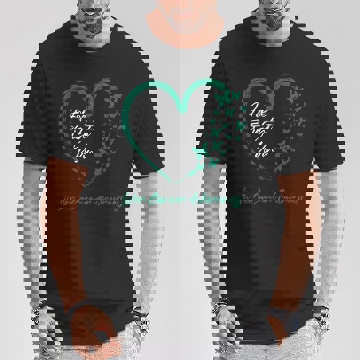 ホープファイトが肝臓がん啓発を勝ち取る Tシャツ 面白い贈り物