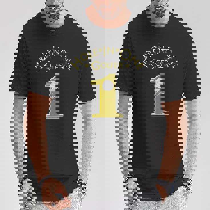 ホールインワンゴルファー 2024 ホールインワン ゴルフ 記念品 ホールインワン ゴルファー 2024 Tシャツ 面白い贈り物