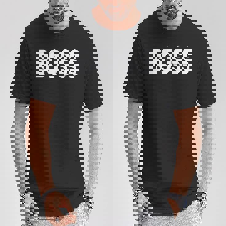 ボス 長袖tシャツ Tシャツ 面白い贈り物