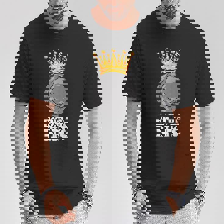 ボッチャキング プレーヤーウェア ボッチャボール付き ボッチャ Tシャツ 面白い贈り物