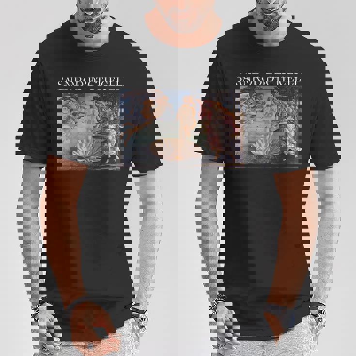 ボッティチェッリのヴィーナスの誕生 Tシャツ 面白い贈り物