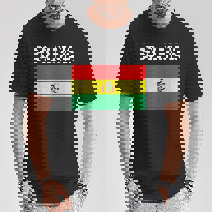 ボリビア ボリビア国旗 Tシャツ 面白い贈り物