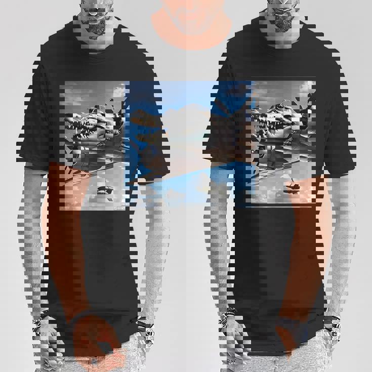 ボンバルディーノクロコディーノファニージェンアルファシャークミーム Tシャツ 面白い贈り物