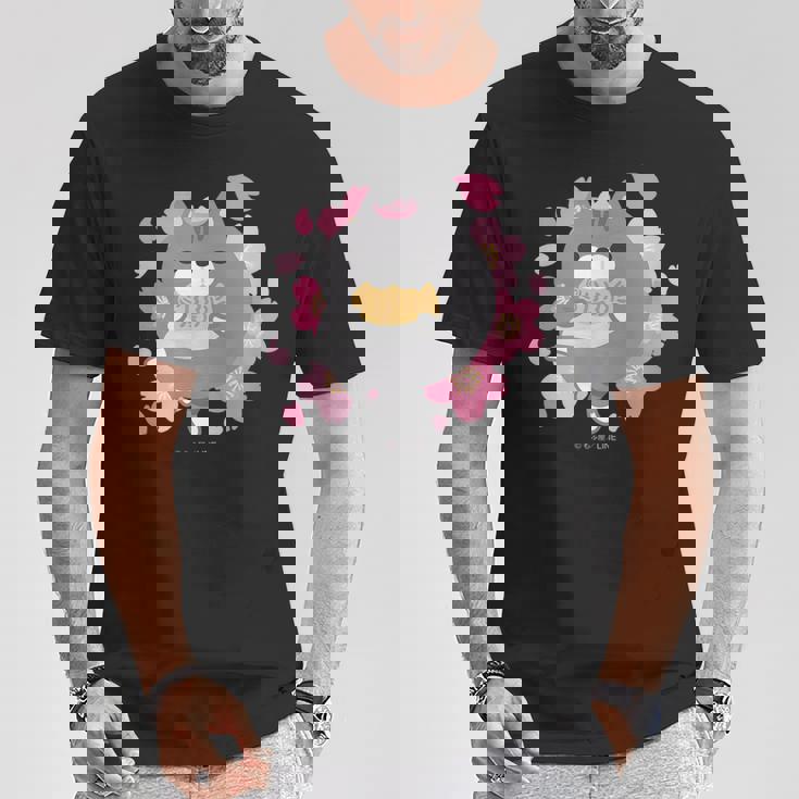 ボンレス犬とボンレス猫 桜 ボンレス猫 Tシャツ 面白い贈り物