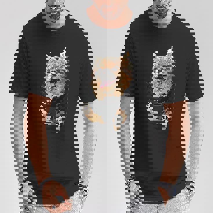 ポケットに入ったチワワ チワワ 長髪 チワワ 犬好き Tシャツ 面白い贈り物