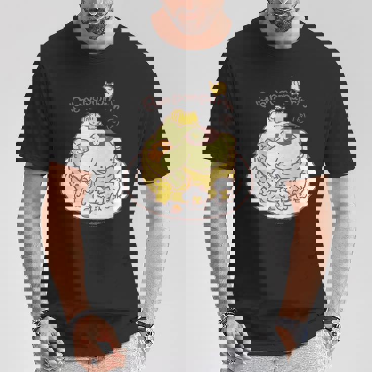 ポムポムプリン Usデザイン プリン Tシャツ 面白い贈り物