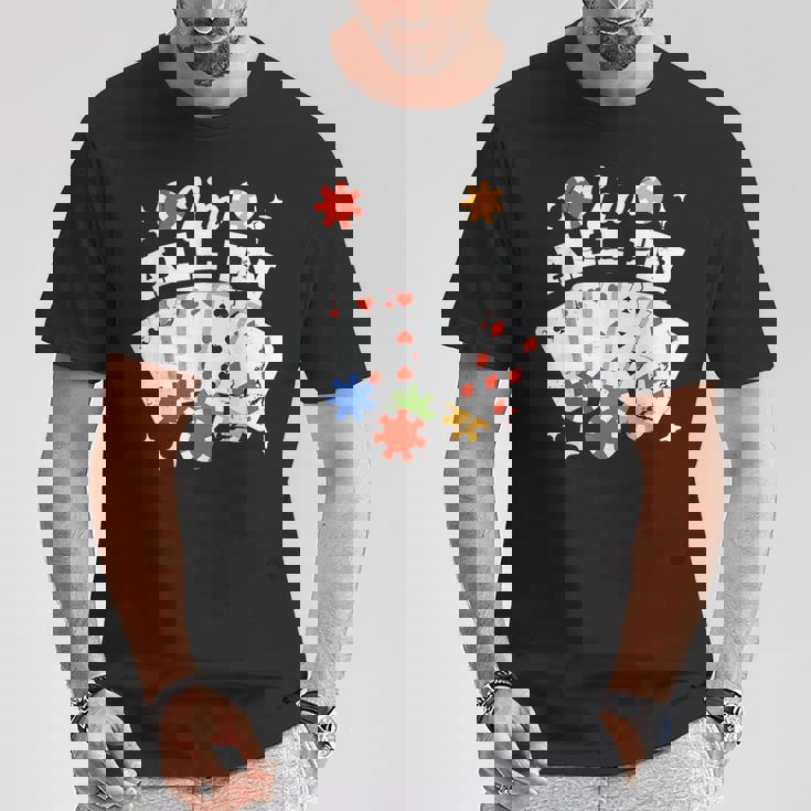 ポーカー 私はオールイン Tシャツ 面白い贈り物