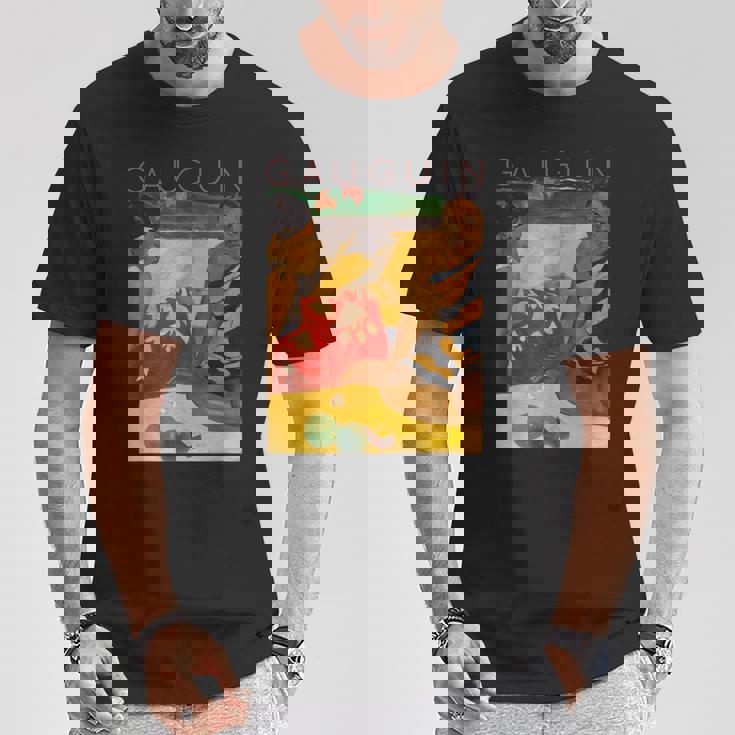 ポールゴーギャン-パラウアピ-どのようなニュース Tシャツ 面白い贈り物