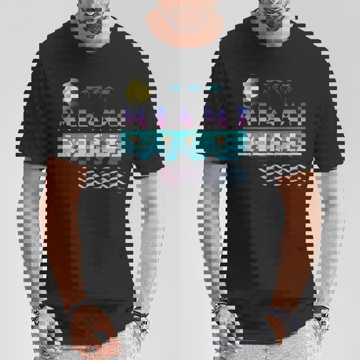 マイアミ・バイス Gradation Tシャツ 面白い贈り物