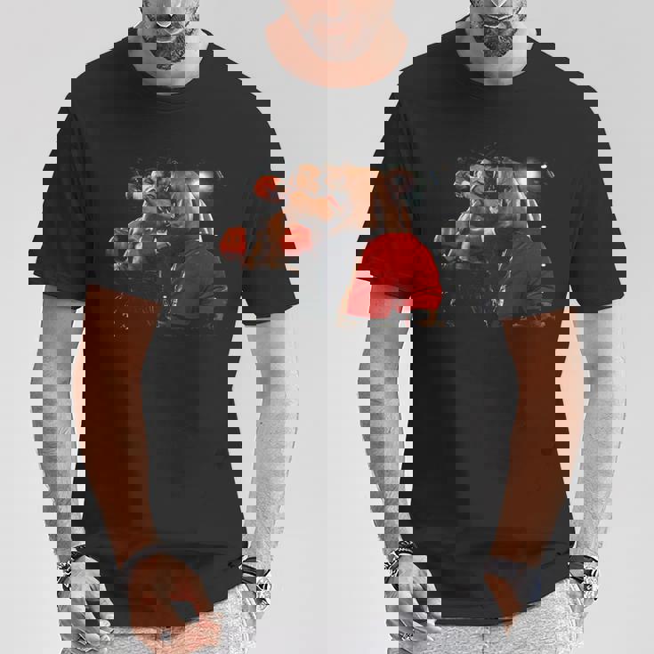 マイク・タイソン フランク・ブルーノ ヘビー級選手権ファイト 1989 Tシャツ 面白い贈り物