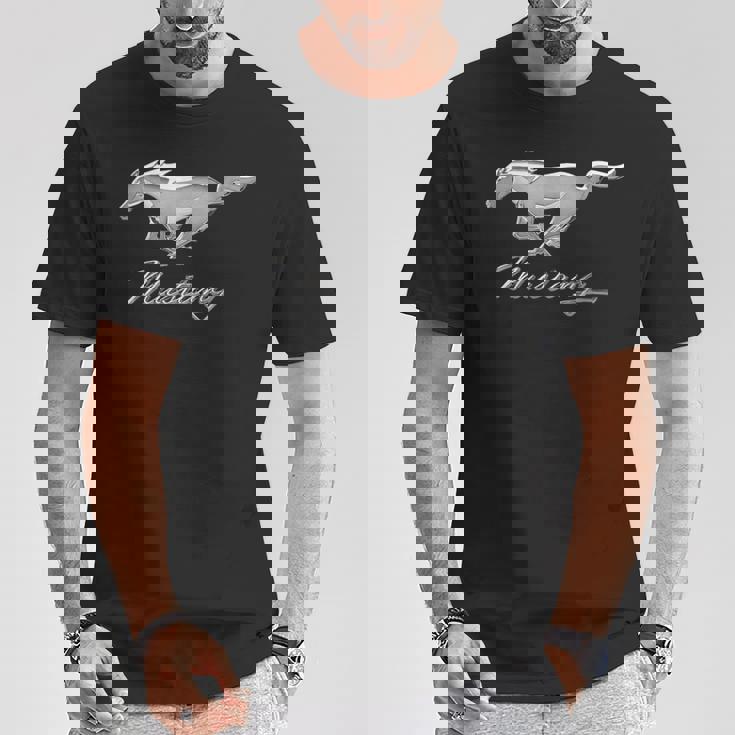 マスタングエンブレム Tシャツ 面白い贈り物