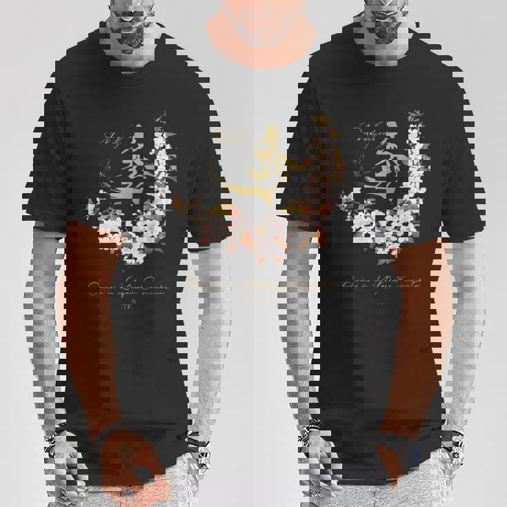 マダム秀 花tシャツ（1） さくら 一期一会 Tシャツ 面白い贈り物