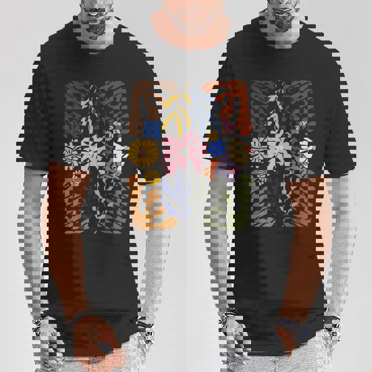 マティス ひまわり ヴィンテージ イエロー 花 アート 絵画 Tシャツ 面白い贈り物