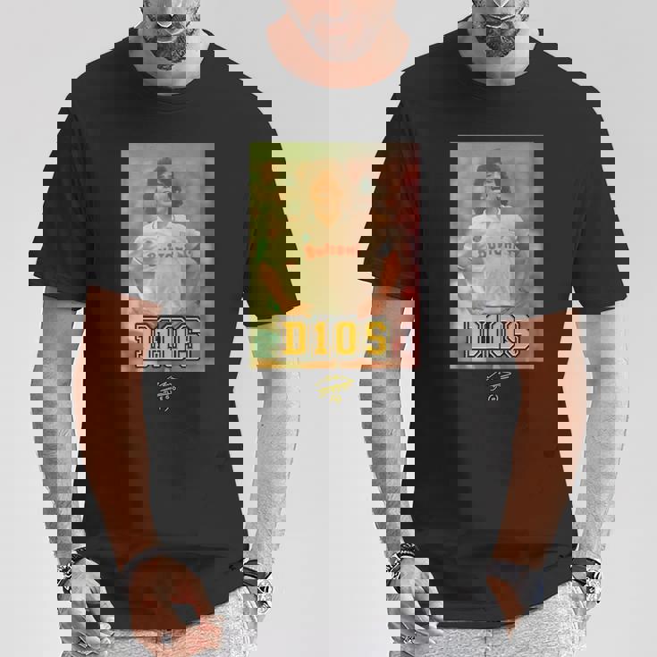 マラドーナ D10s ナポリ Tシャツ 面白い贈り物