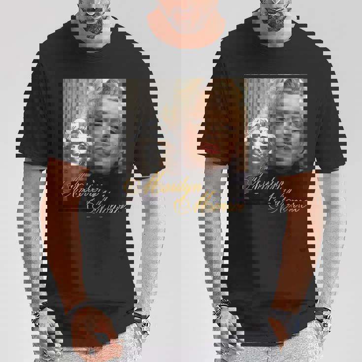 マリリンモンロー_004 Tシャツ 面白い贈り物