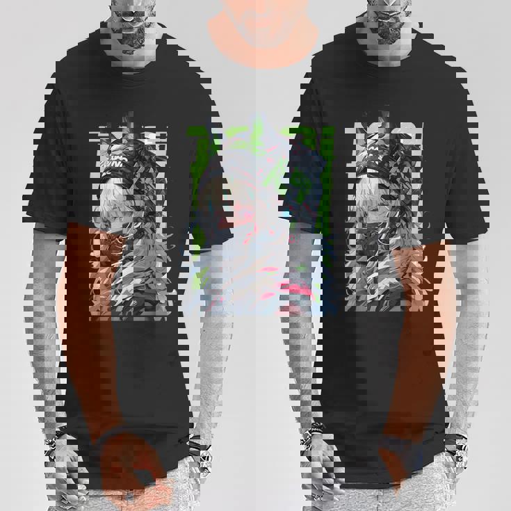 マンガ アニメ エステティック サイバーパンク テックウェア 原宿 Tシャツ 面白い贈り物