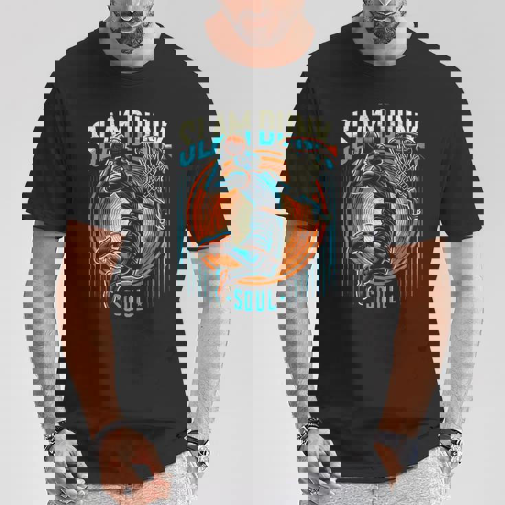 マーチ カレッジ バスケットボール スラム ダンク ソウル レトロ バスケットボール Tシャツ 面白い贈り物