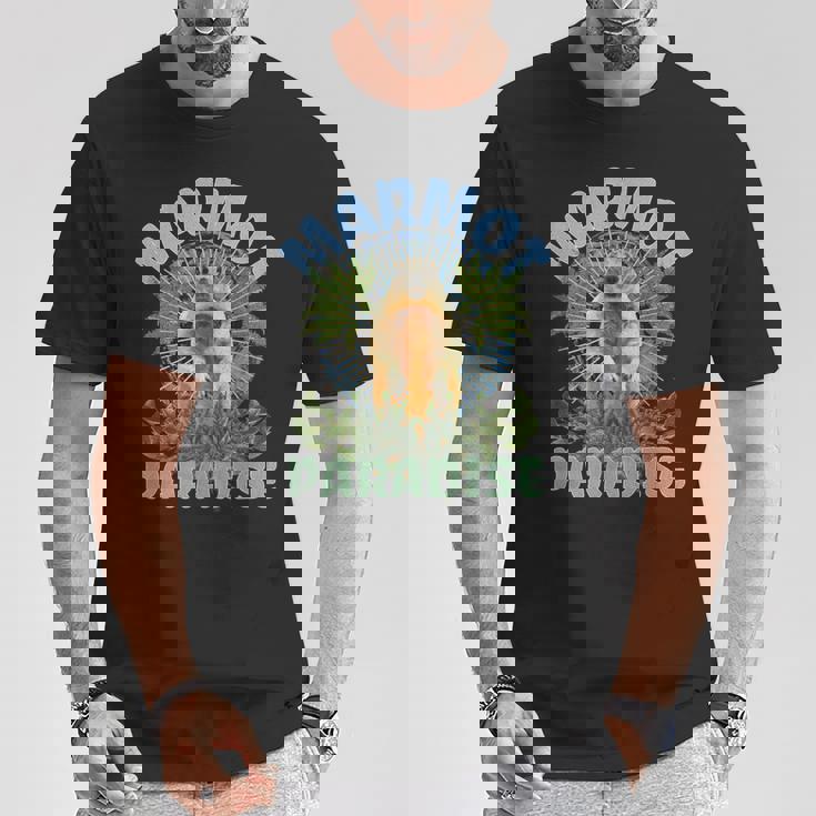 マーモッツキュート-アニマルアースデイマーモット愛好家 Tシャツ 面白い贈り物