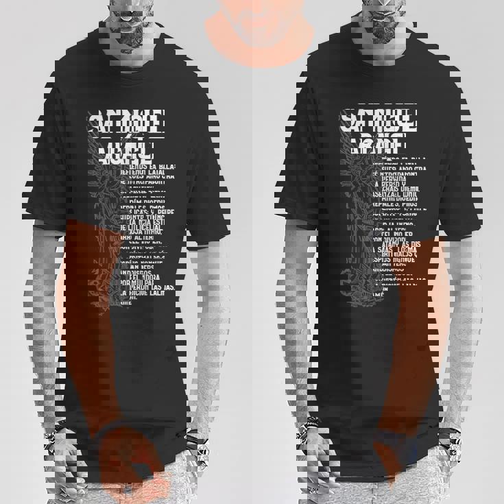 ミゲル アルケランジェル オラリオン サン・セント・マイケル スペイン語 エスパノール Tシャツ 面白い贈り物