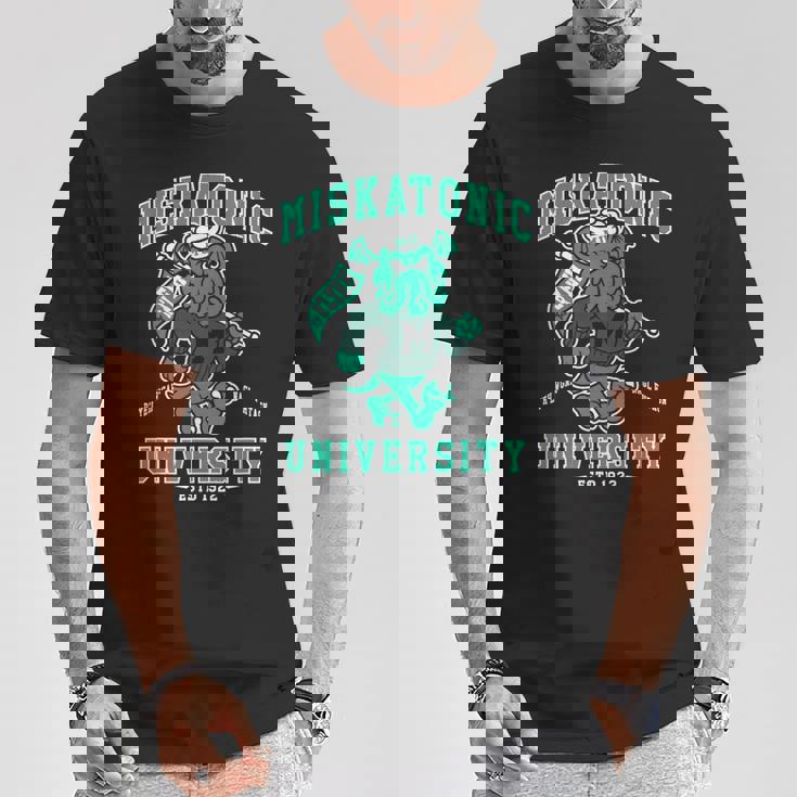 ミスカトニック大学 クトゥルフ 不気味なかわいいモンスター Tシャツ 面白い贈り物