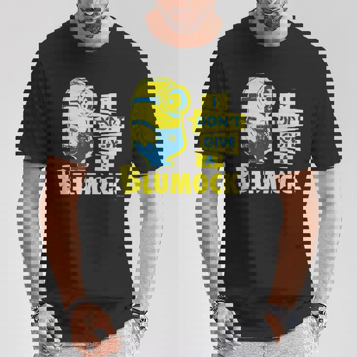 ミニオン I Don't Give A Blumock Tシャツ 面白い贈り物