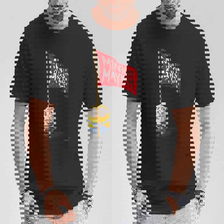 ミニオン Flag Bob Tシャツ 面白い贈り物