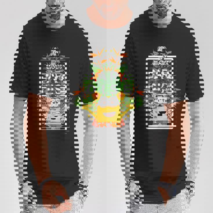 ミニオン Welcome To Para Disetom Tシャツ 面白い贈り物