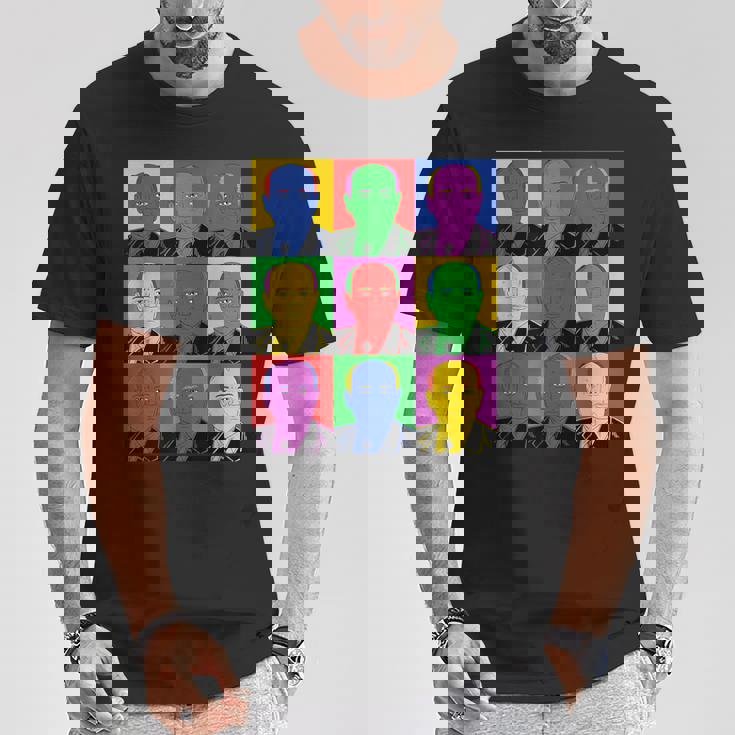 ミハイル・ゴルバチョフ ポップアートtシャツ ヴィンテージヒストリーtシャツ Tシャツ 面白い贈り物