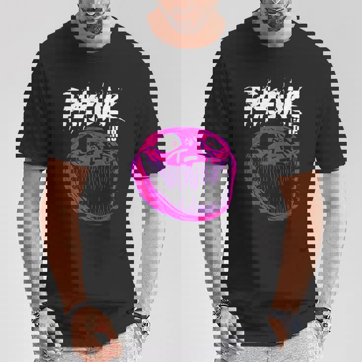 ミーム 怖いトロール シグマフォンク Tシャツ 面白い贈り物