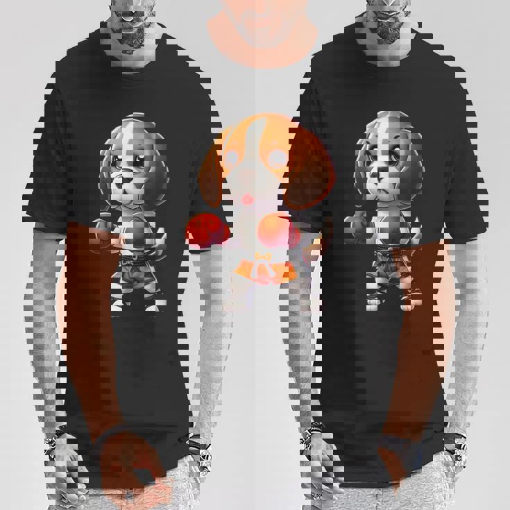 ムエタイビーグル Tシャツ 面白い贈り物