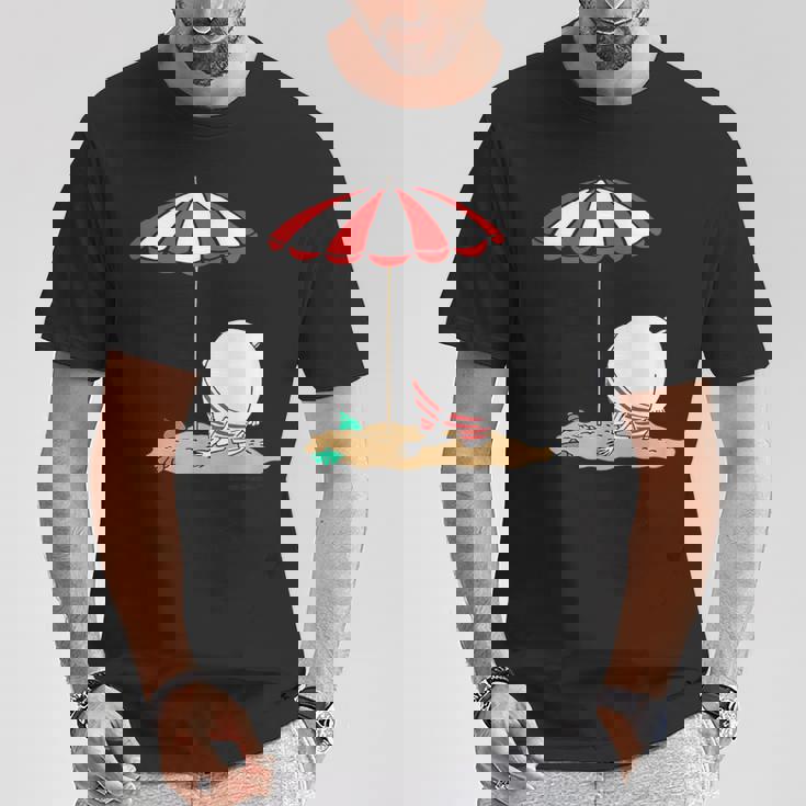 ムーミン ビーチで着替え Tシャツ 面白い贈り物