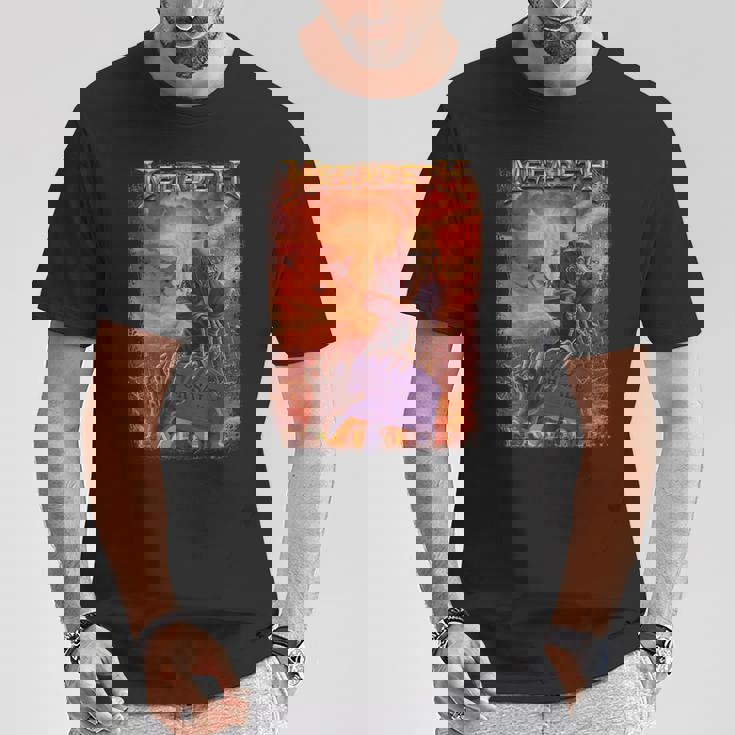 メガデス スケルトン不動産業者 Tシャツ 面白い贈り物