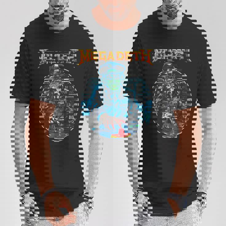 メガデス ヴィンテージ ジェネラル ヴィック Tシャツ 面白い贈り物