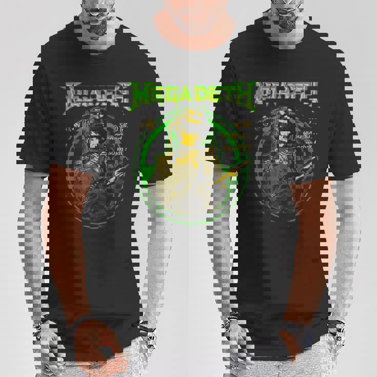 メガデス -O Faro Goodo Whatoldier Tシャツ 面白い贈り物