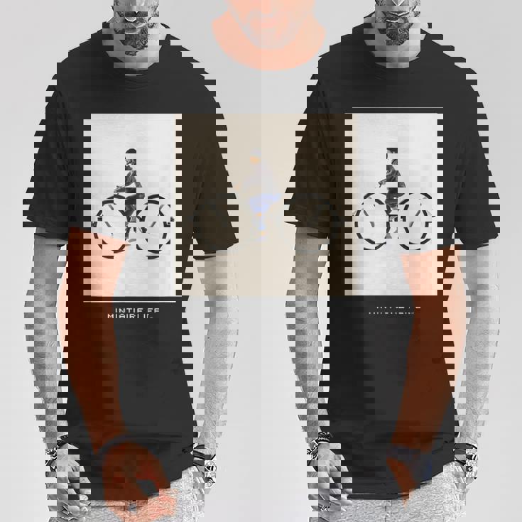 メガネでかけ回る Tシャツ 面白い贈り物