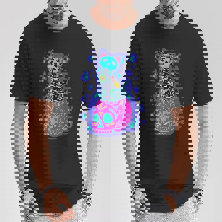 メキシコ シュガースカル メキシカン Tシャツ 面白い贈り物